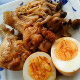 【減塩】中国黒酢で手羽元と卵の煮物